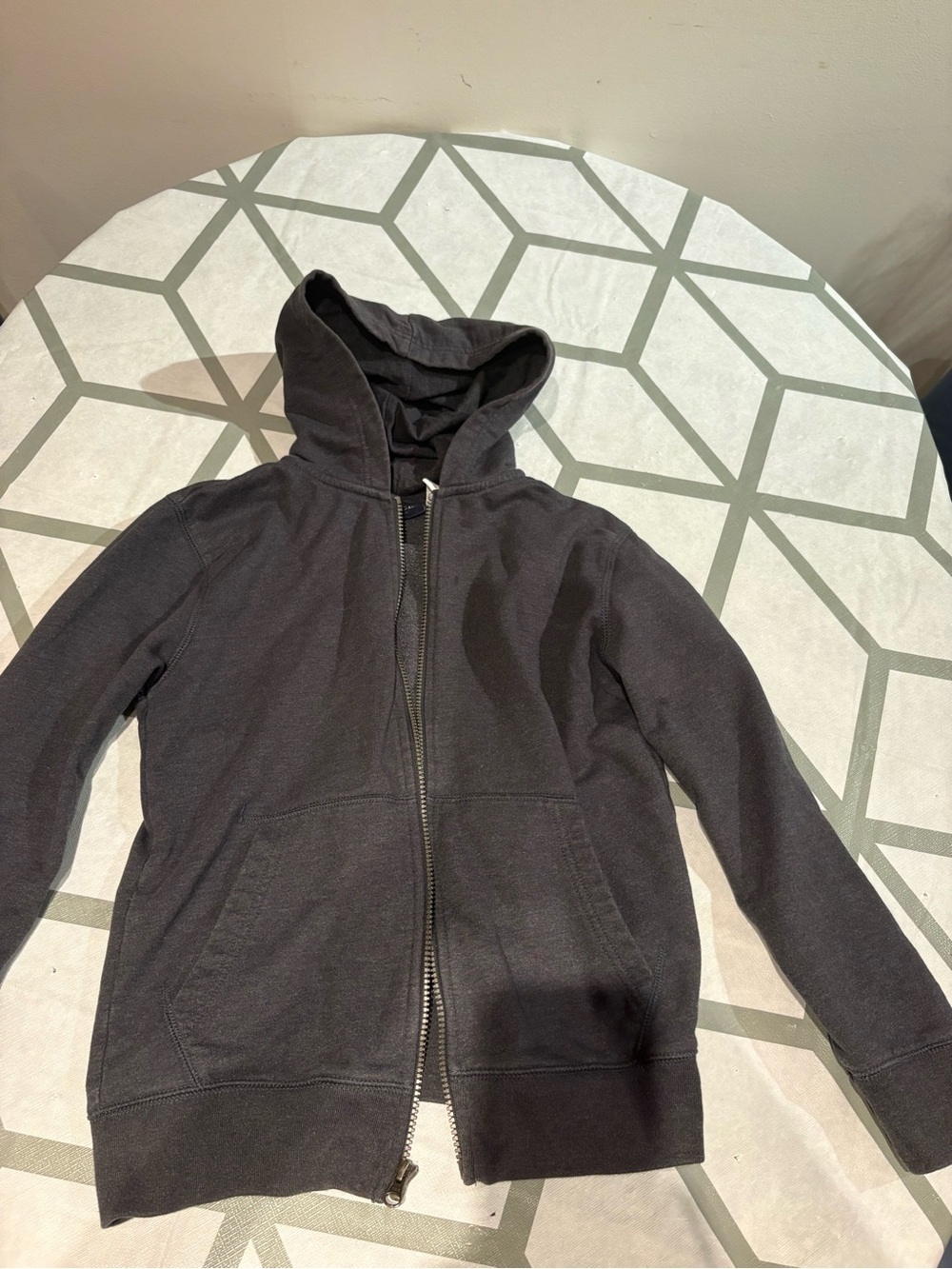 3/15$ Place Black Zip-Up Hoodie for Kids